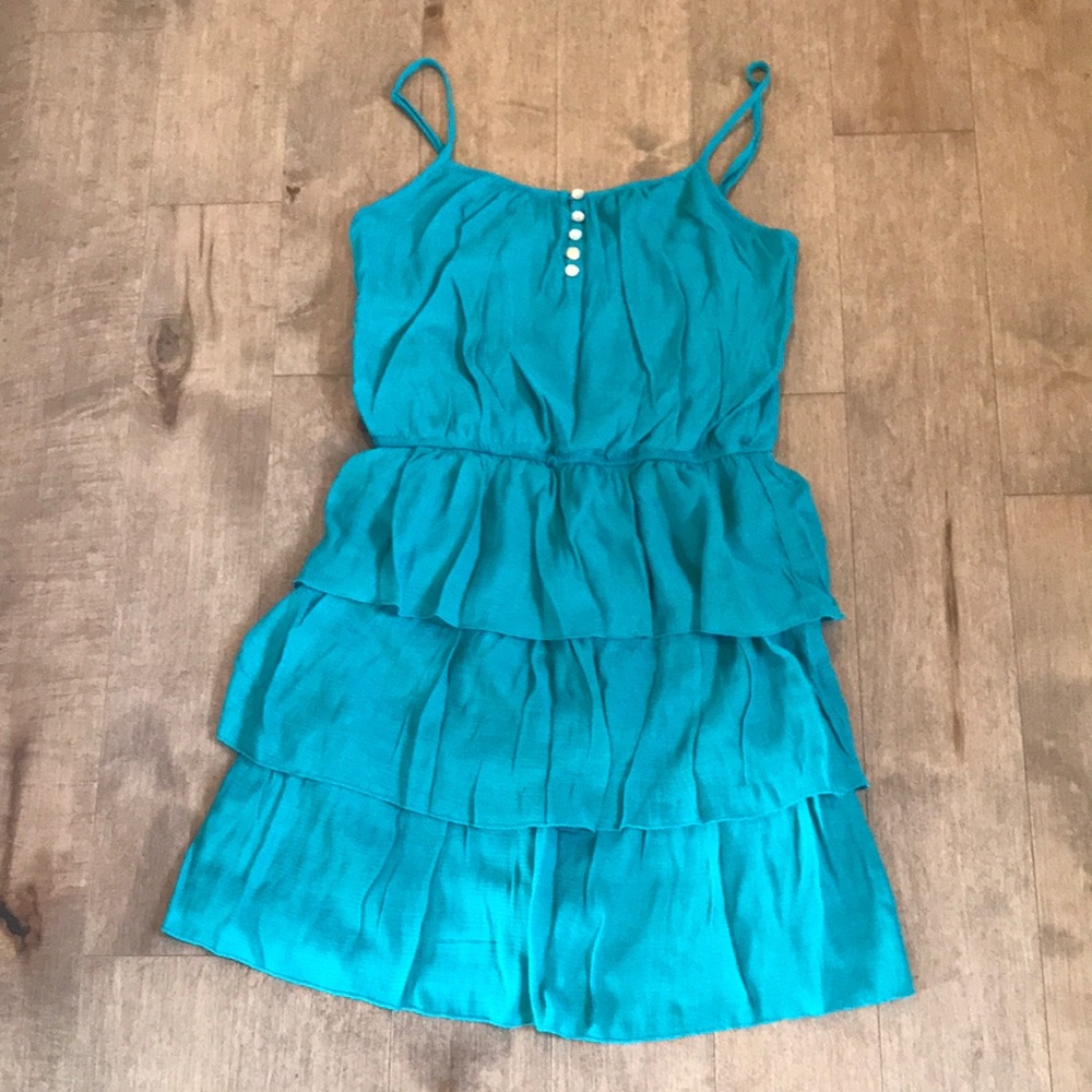 Lily Rose turquoise dress